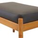 Danish Footrest new upholstery
