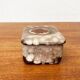 West German pottery box, fat lava WGP from the mid-century with lid, 1960s.