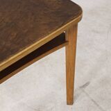 Walnut dining table 1950 Ex Czechoslovakia produced by UP Zavody