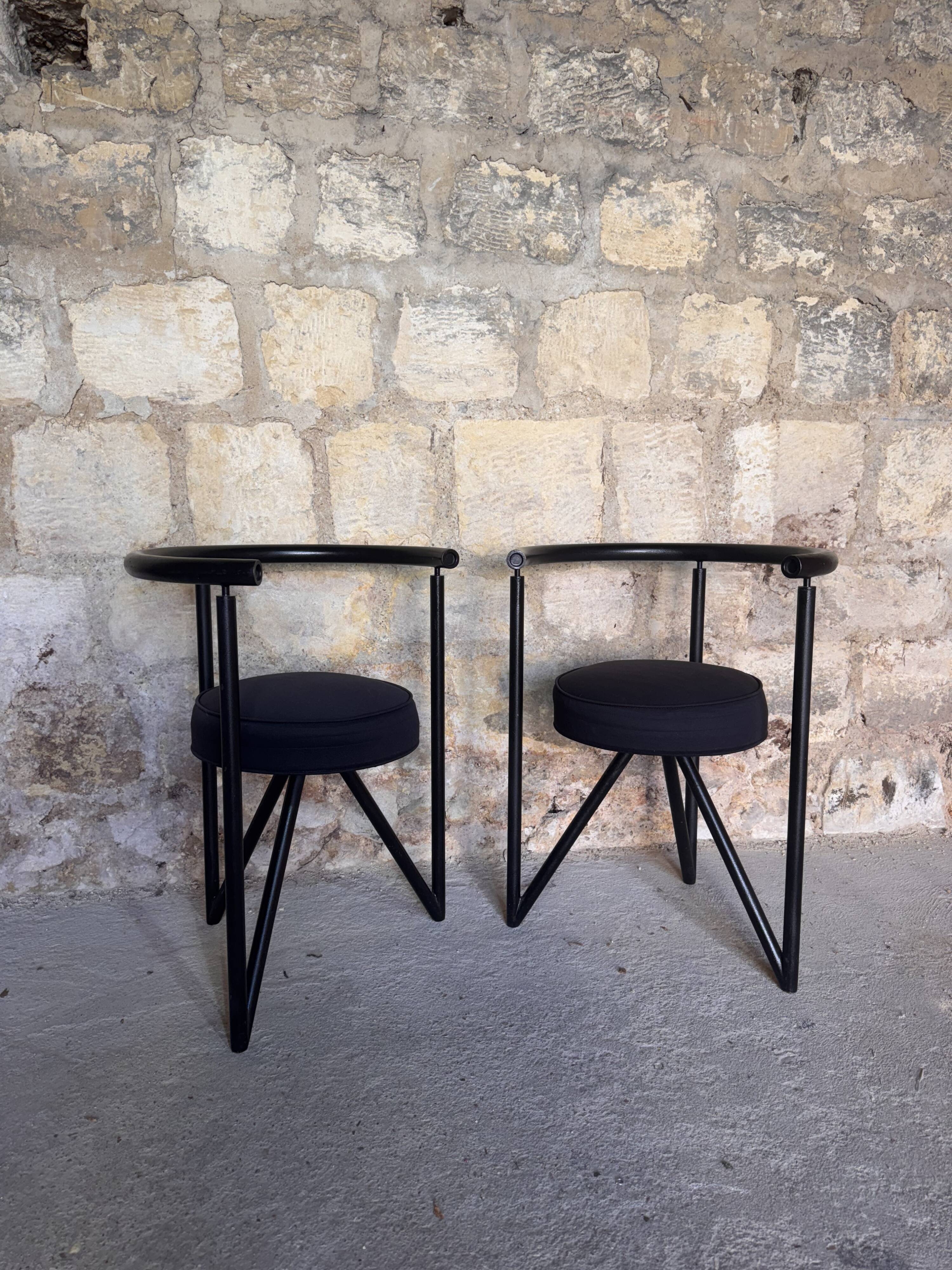 Miss Dorn chair pair - Philippe Starck