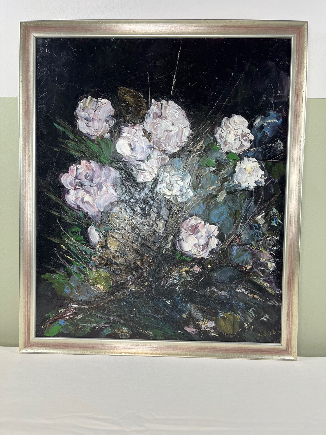 Flower bouquet painting