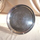 small round silver metal top