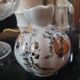 Vase en porcelaine Lomonossov dorée, Russie années 1950-70