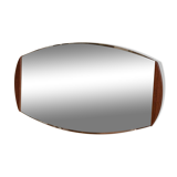 Scandinavian teak mirror