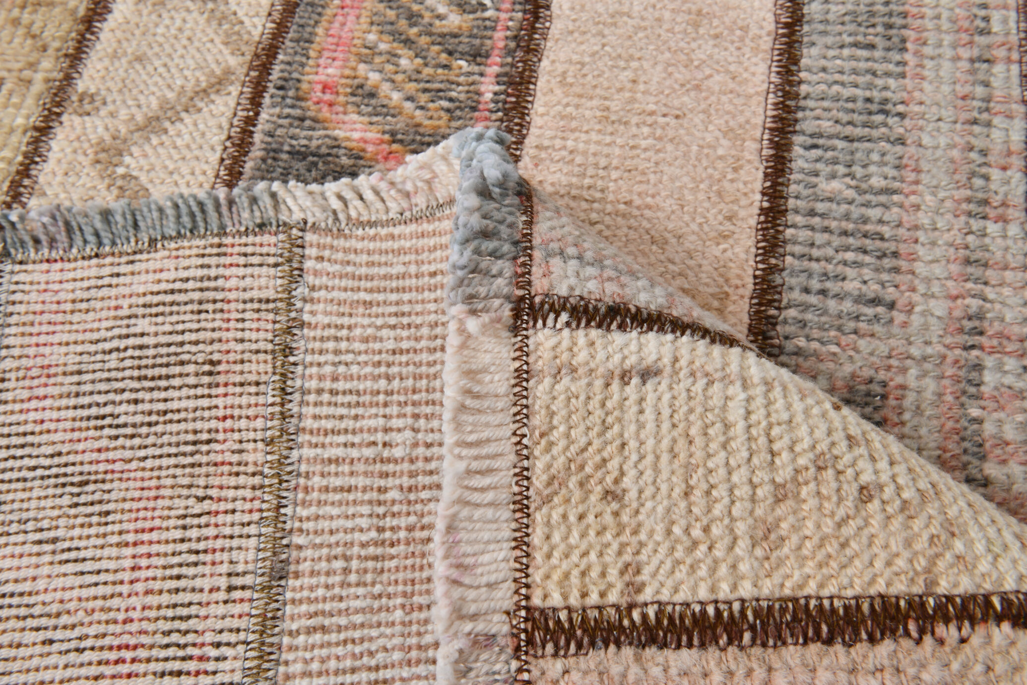 2x10 ethnic vintage runner rug, 72x321cm