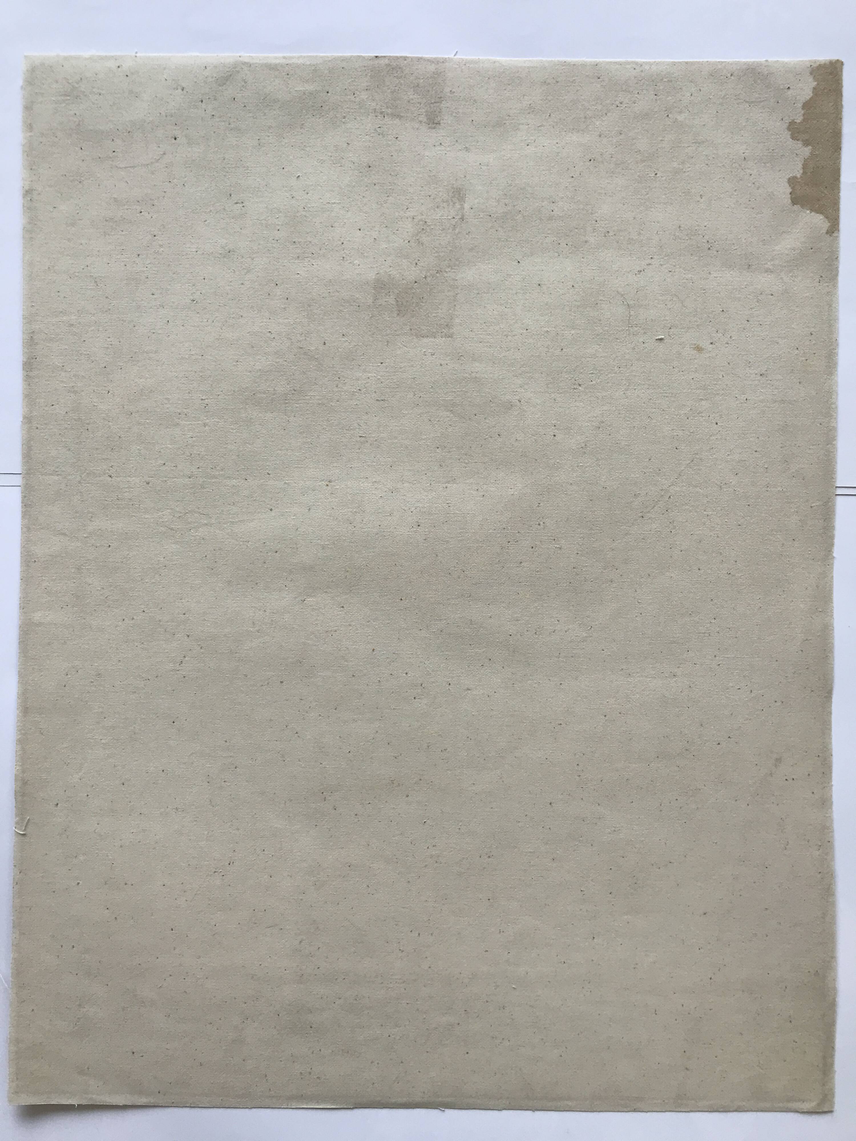 40 000 ans d'art moderne / Musée d'art moderne, 1953. Affiche originale en lithographie entoilée