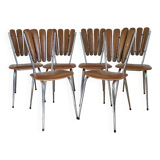 Suite of 6 “Petals” chairs circa 1970