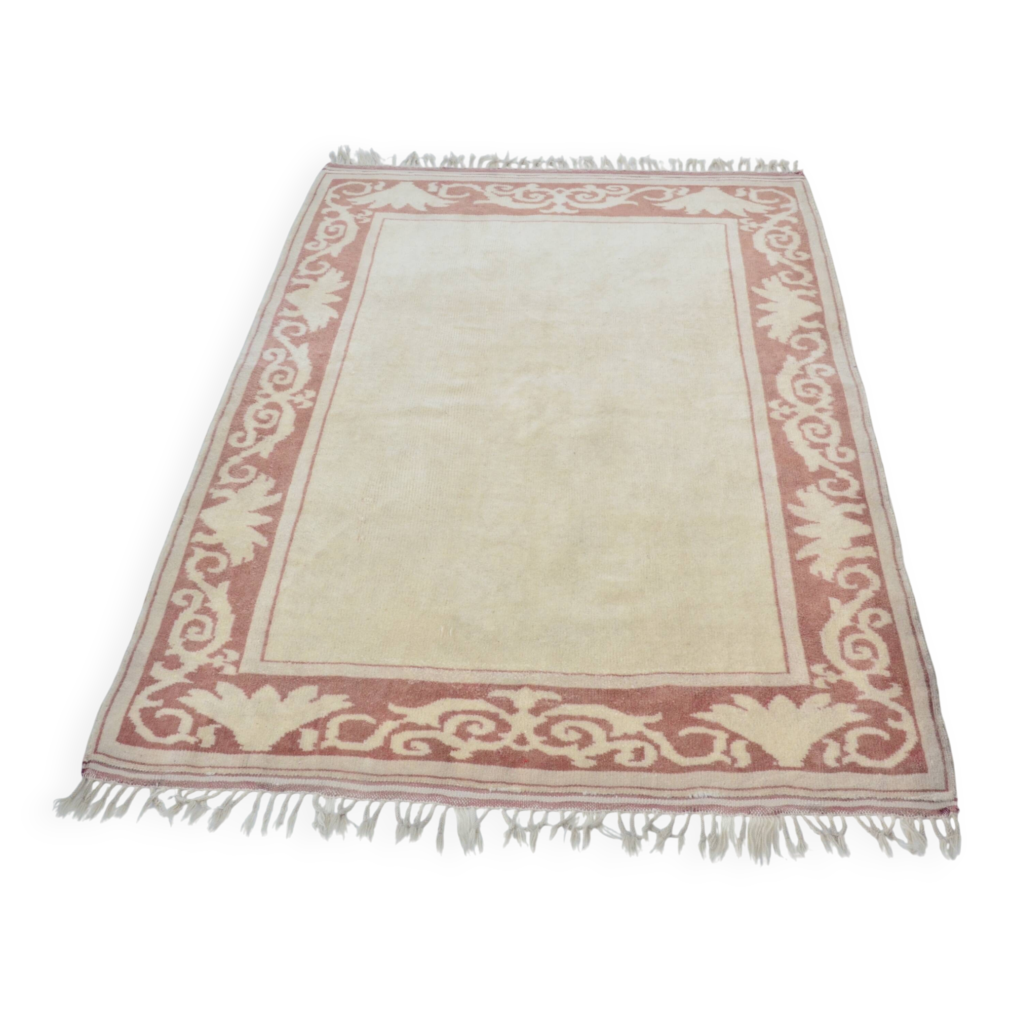 Turkish Oushak handmade rug sku 3597