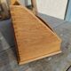 Wooden letter sorter mail box