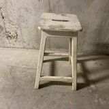 Wooden workshop stool