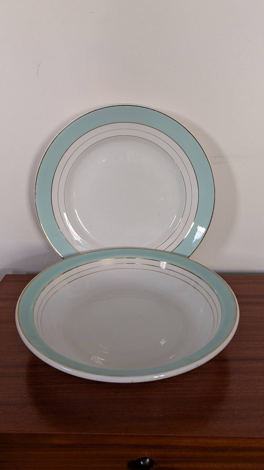 Duo of Régence Lunéville dishes