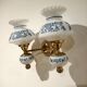 Vintage double wall light