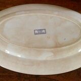 Dish Sarreguemines circa 1900