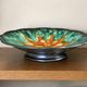 Large pedestal bowl Longwy "Jasper" – Ø 36 cm – Very good condition