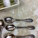 Box of 12 old spoons