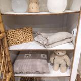 Rattan wardrobe