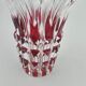Vintage 1960s crystal vase from Val Saint-Lambert.