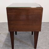 Pair of bedside tables, 50s-60s
