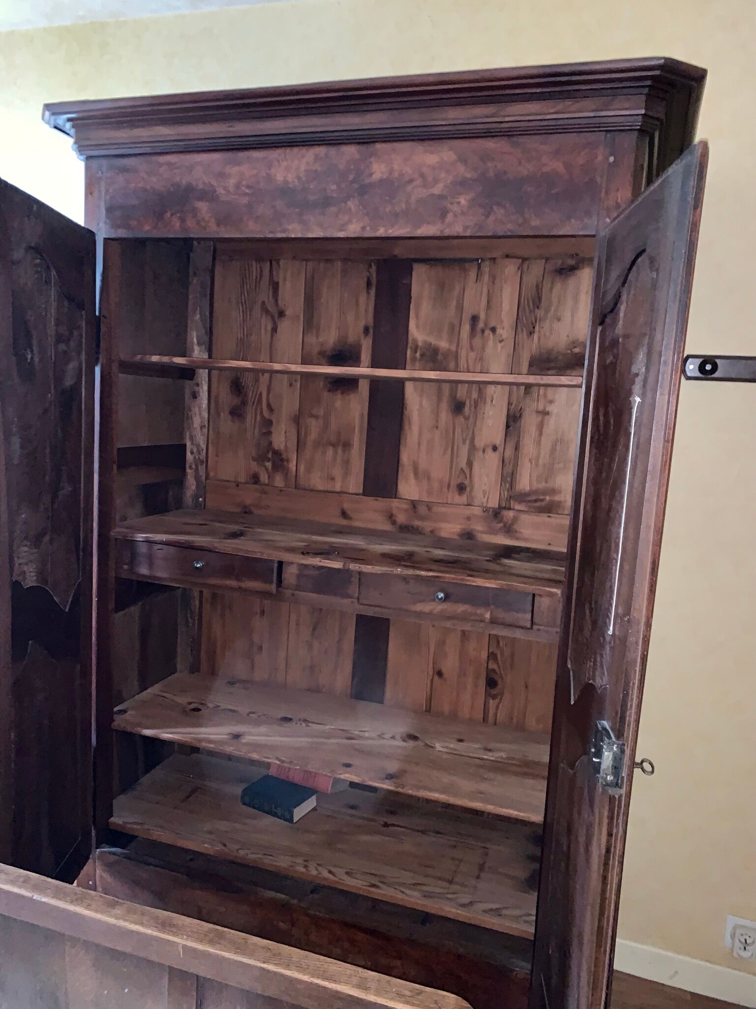 Old pine cabinet