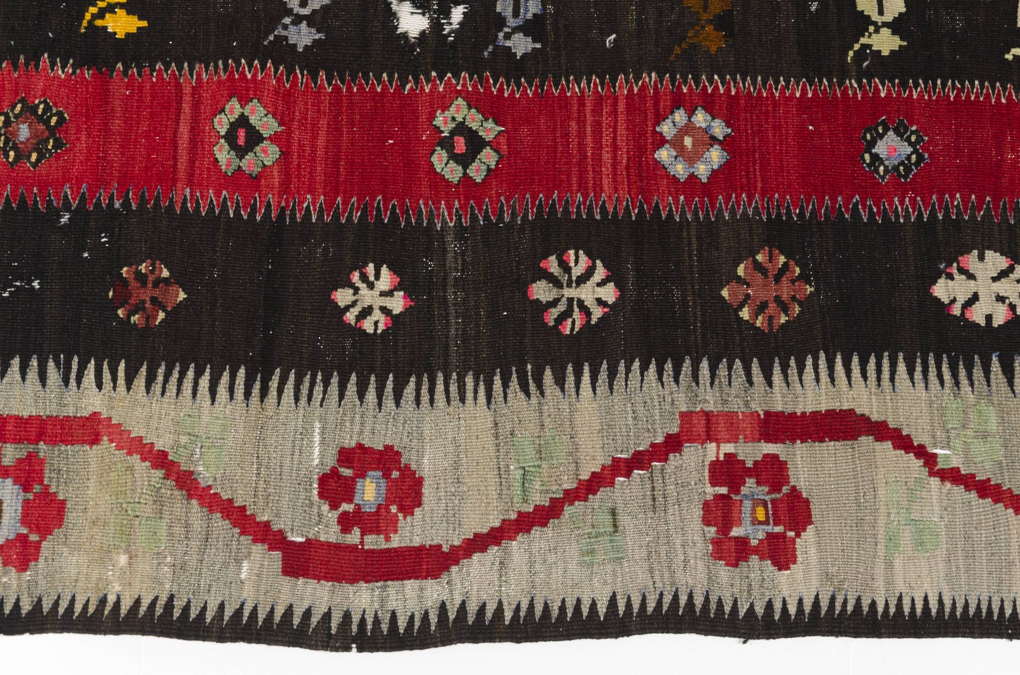 Tapis Kilim vintage surdimensionné