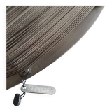 Very rare Adlumen lamp / pendant, inox wired