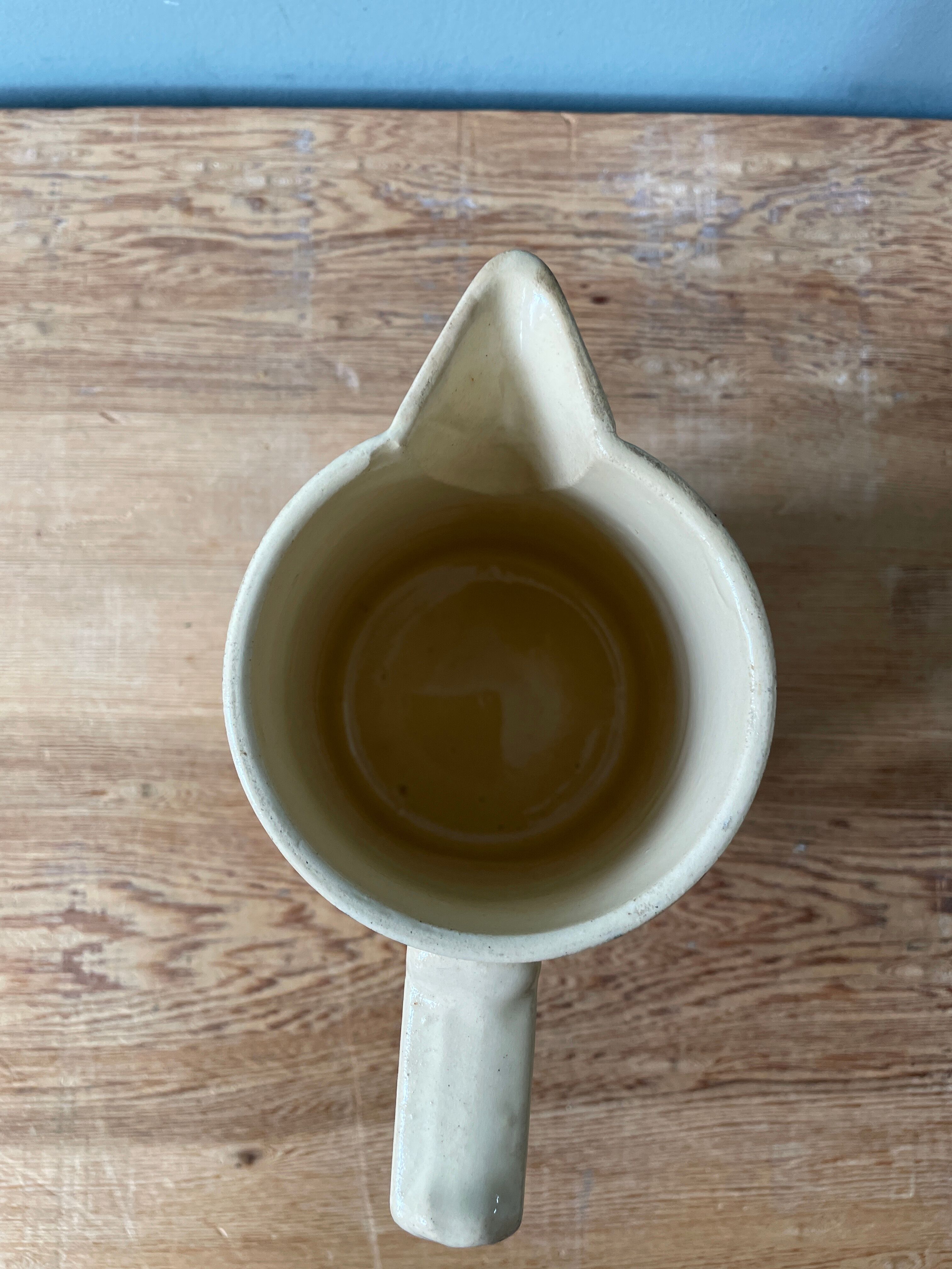 Pitcher 1900 in Earthenware St Amand and Hamage