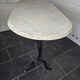 Marble top bistro table