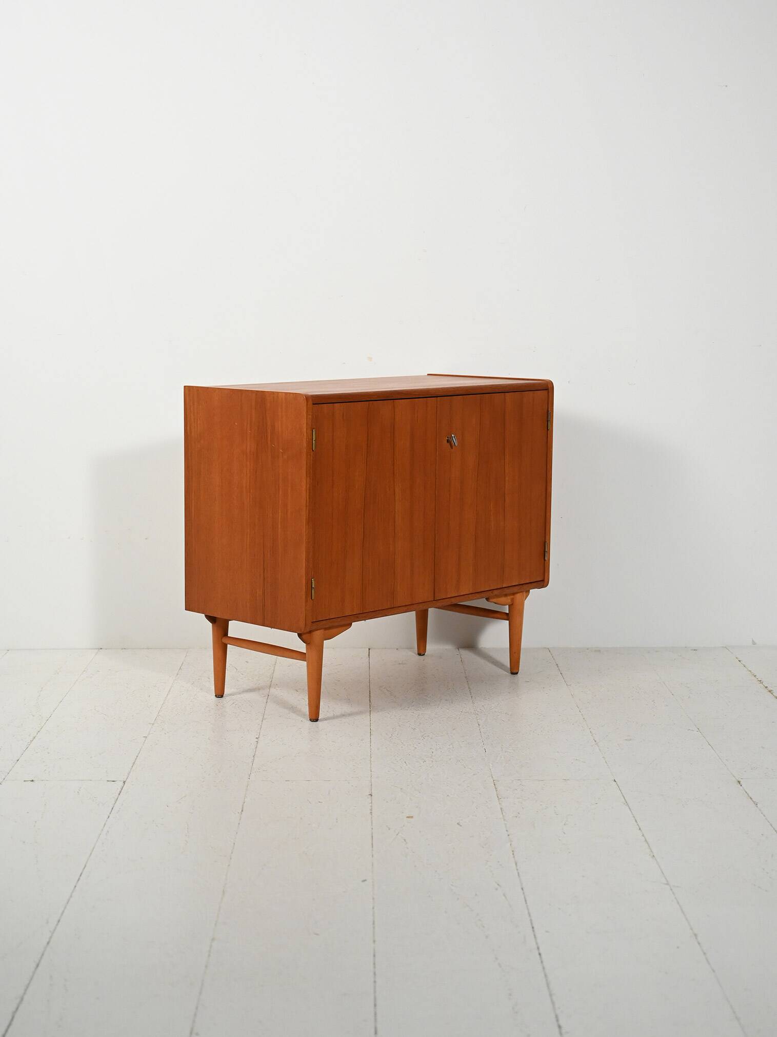 Scandinavian teak and oak cabinet by Sonett, 1960s
