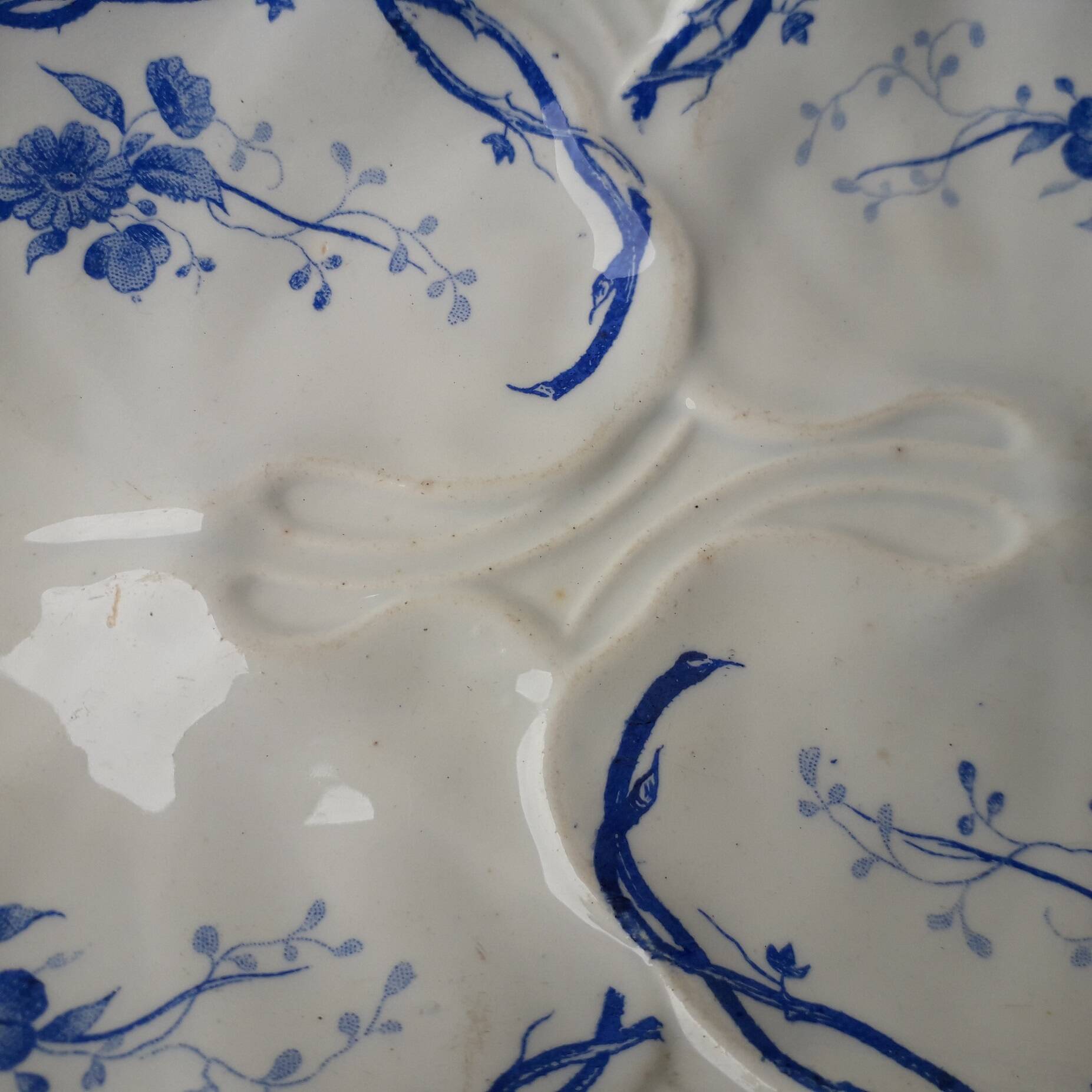 Creil and Montereau serving dish