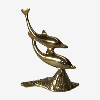 Brass dolphins