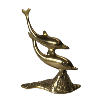 Brass dolphins