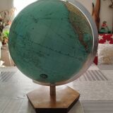Terrestrial globe old world map