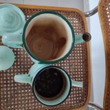 Cafetières émaillées vintage