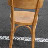 4 chairs Baumann no.24 light beech
