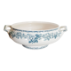 Antique salad bowl in Saint Amand earthenware, Guadeloupe model