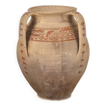 Antique ceramic vase in wabi-sabi style (c.1920)