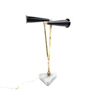 Mid-century double light table lamp, Italy 1960s