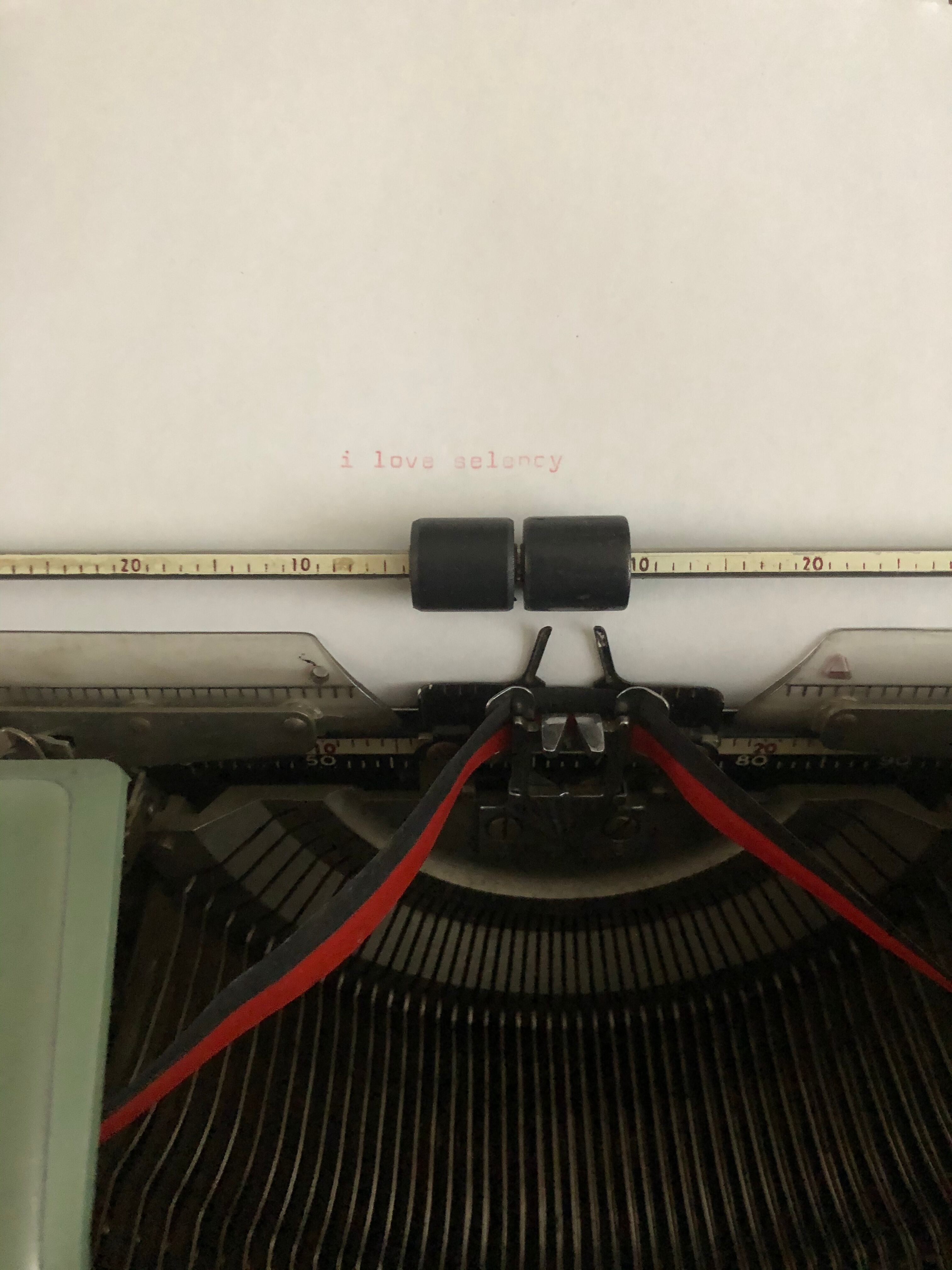 Remington International typewriter