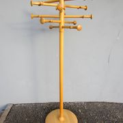 Scandinavian wooden coat rack by Nanna Ditzel