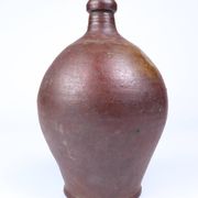 Old enamelled stoneware jug