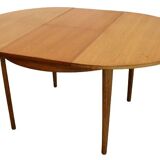 Ronde vintage verlengbare eettafel 'Wrenthorpe'