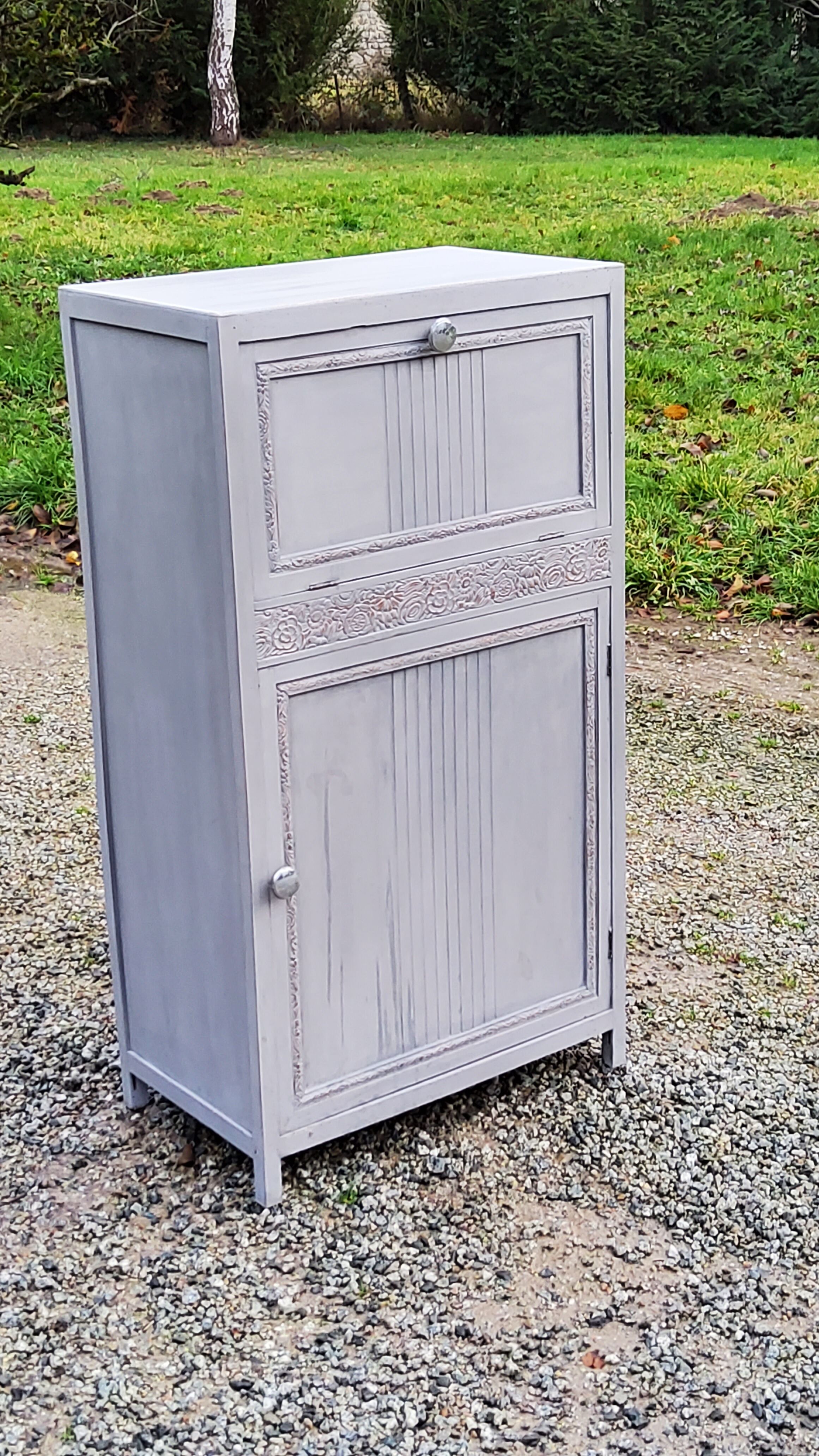Jam maker of the 30s in beech gray patina