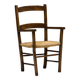 Vernacular Rural Armchair, France, Early 20th Century