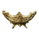 Brass planter woman Art Nouveau