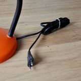 Vintage space age 70s table lamp with a bendable neck