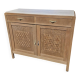 Art Deco buffet in white marble