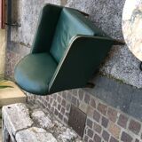 Fauteuil club vert bouteille