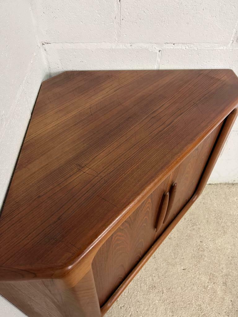 Vintage Danish corner cabinet DYRLUND