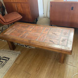 Vintage P.Garnier herbarium coffee table