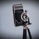 Voigslander camera on brass tripod